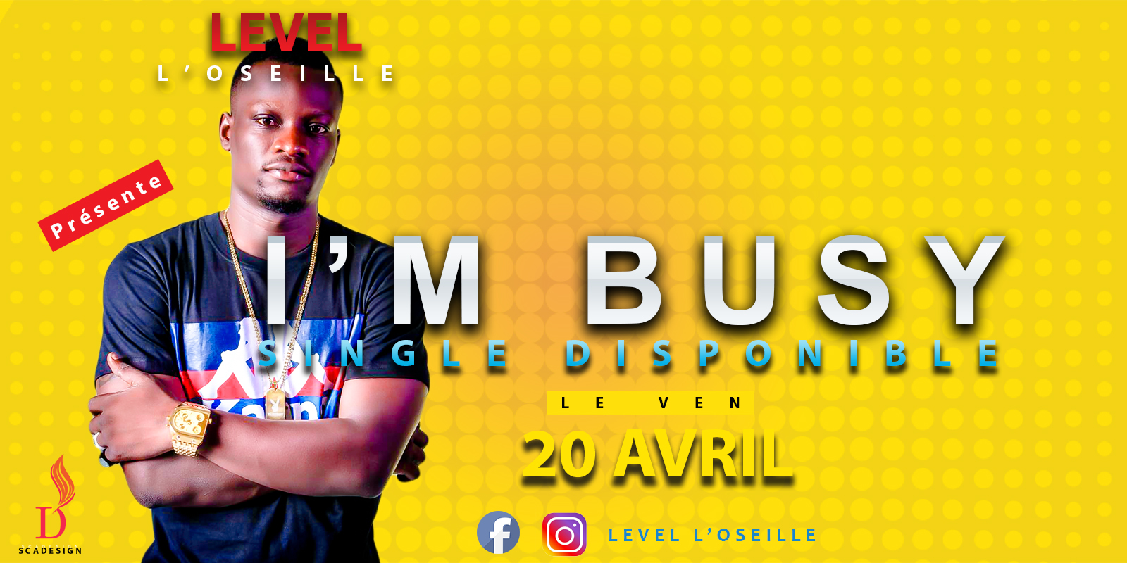 Level L’Oseille présente son tout premier single officiel «I’m Busy»