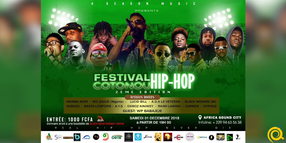 On a discuté avec Fo Masso, le directeur du Festival Cotonou Hip-Hop