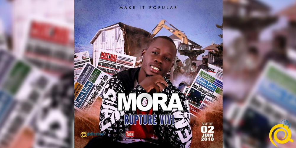 «Rupture Vivi», le jeune rappeur Mora invite tout le monde à serrer les ceintures!