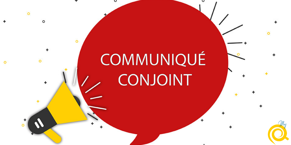 Communique Conjoint: A lire absolument