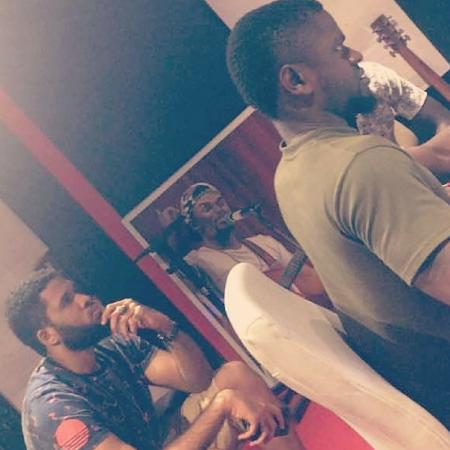 Jupiter Davibe en studio avec Bebi Philip pour son prochain album