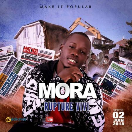 «Rupture Vivi», le jeune rappeur Mora invite tout le monde à serrer les ceintures!
