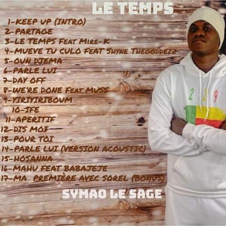 SYMAO LE SAGE envoie une frappe en pleine lucarne avec son nouvel album « LE TEMPS »
